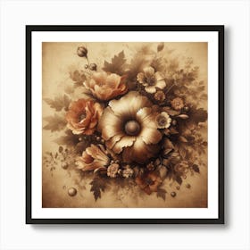 Flowers In A Vase Art Print