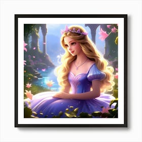 Rapunzel Art Print