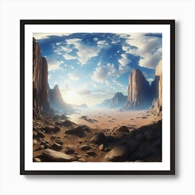 Planet Earth Art Print