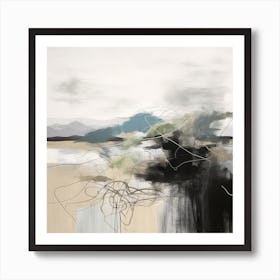 Through The Splashes 3 2 Art Print