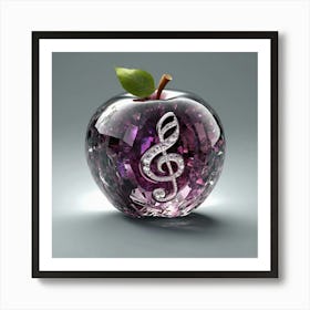 Apple Of Music Art Print