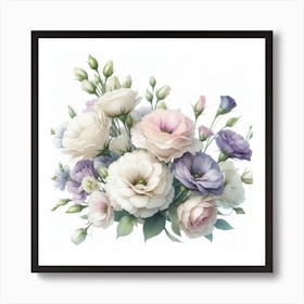 Eustoma 1 Art Print