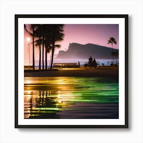 Reflections In The Water Art Print