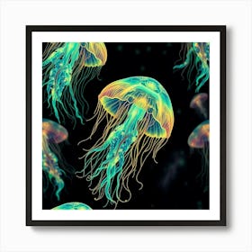 Jellyfish 18 Art Print