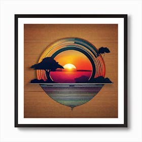 Sunset 7 Art Print