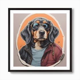 Dachshund 1 Art Print