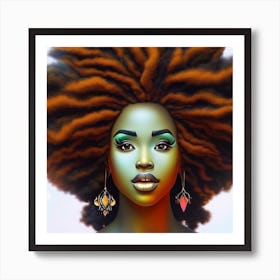 From Melanin, With Love and Warmth Art Print