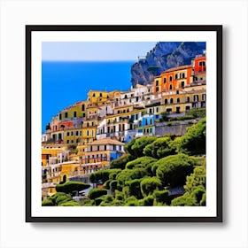 Positano Art Print