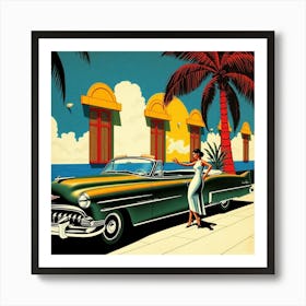 Chevrolet Convertible Art Print