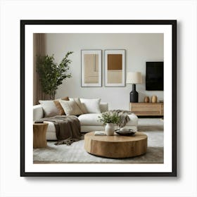 Modern Living Room 66 Art Print