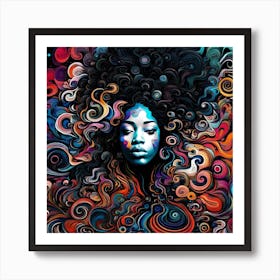 Afrofuturism 3 Art Print