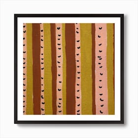 Stripes - 1x1 Art Print