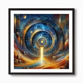Portal To The Universe Art Print
