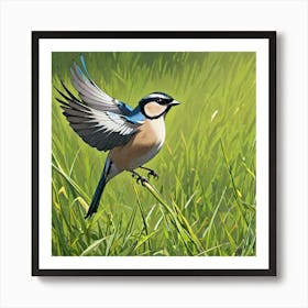 Bird In Flight 19 Art Print