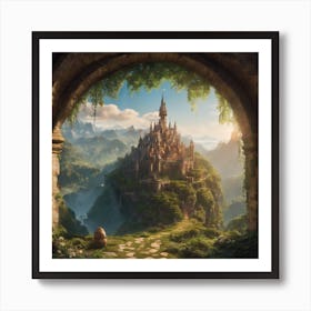 Fantasy world  Art Print