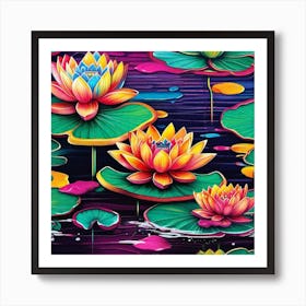 Lotus Lily 2 Poster