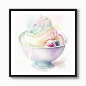 Ice cream print 2 Art Print