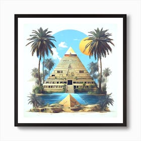 Pyramid Art Print