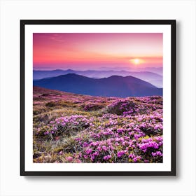 Sunset Art Print