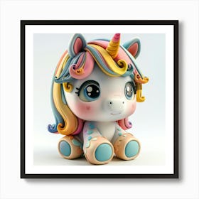 Unicorn 285 Art Print