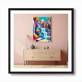 Waterfall Print Art Print