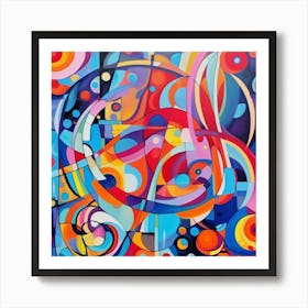 Abstract Painting 8 Art Print