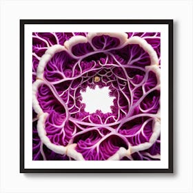 Purple Cabbage 6 Art Print