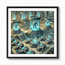 Iron Commonwealth Kaiju Hybrid Labs Art Print