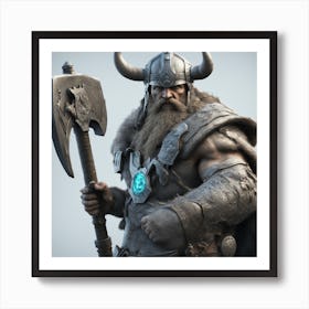 Viking Warrior Art Print