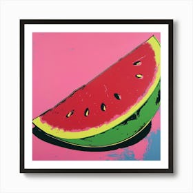 Watermelon Pop Art 4 Art Print
