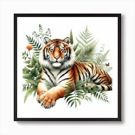 Tiger 2 Art Print