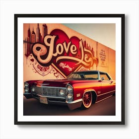 Love Me Art Print