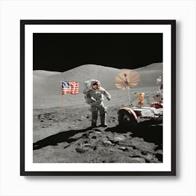 Astronaut Eugene A Art Print