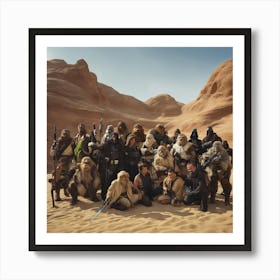 Star Wars The Force Awakens 14 Art Print