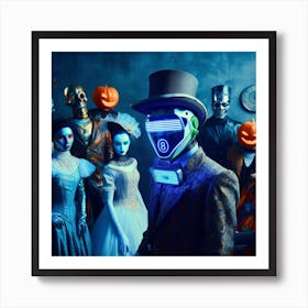 Halloween Party17 Art Print