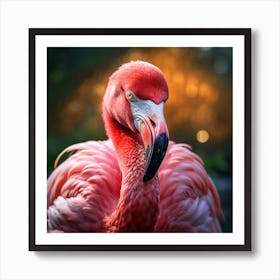 Flamingo 8 Art Print