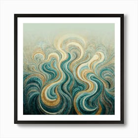 Ocean Waves Art Print