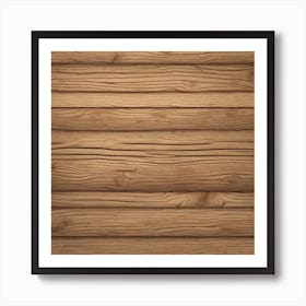 Wood Plank Background 11 Art Print