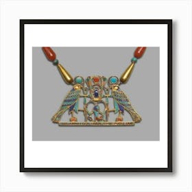 Egyptian Necklace 3 Art Print