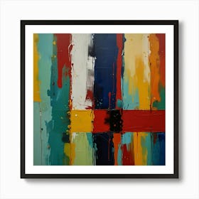 Abstract Painting 206 Art Print