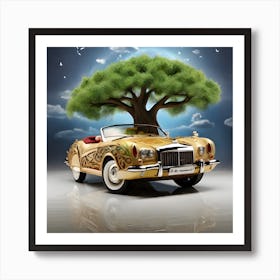 Leonardo Diffusion Xl A Picture Of A Dream Car Is An Artistic 0 Art Print