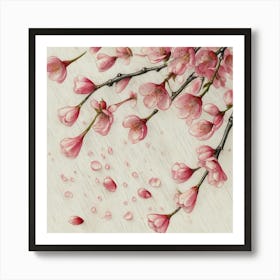 Cherry Blossoms 3 Art Print