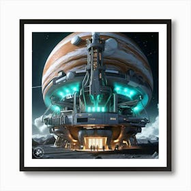 powerhouse in jupiter Art Print