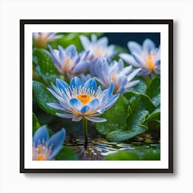 Water Lilies 1 Art Print