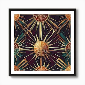 Sunburst Art Print