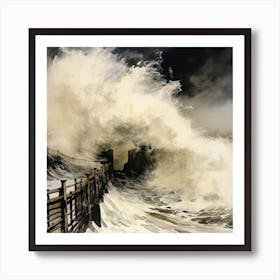 Wave 10 Art Print