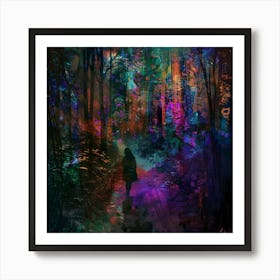 Forest Walk Art Print