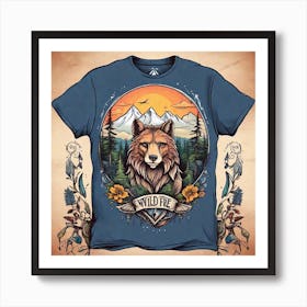 Wild Wolf Art Print