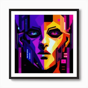 Cyborg Art Print