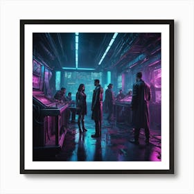 Punk Array Art Print